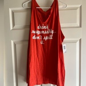 NWT Graphic Tank Top